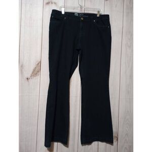 Mossimo Jeans‎ Ladies 14 Flare Dark Wash Soft